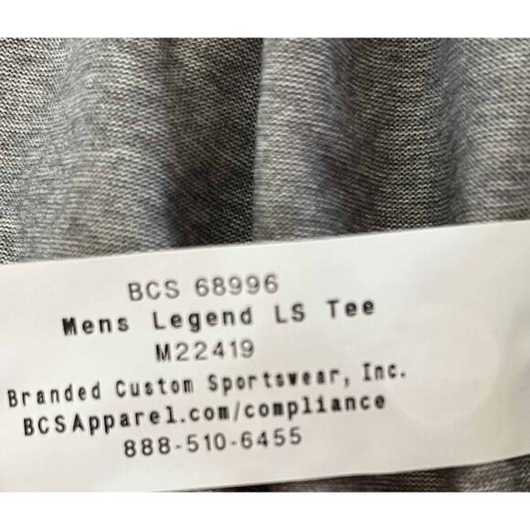 Nike Legend Buckeyes Ohio State LS Tee Shirt in Heather Size X-Large - Picture 8 of 11